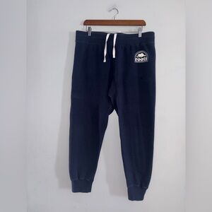 Roots Dark Blue Joggers with Logo